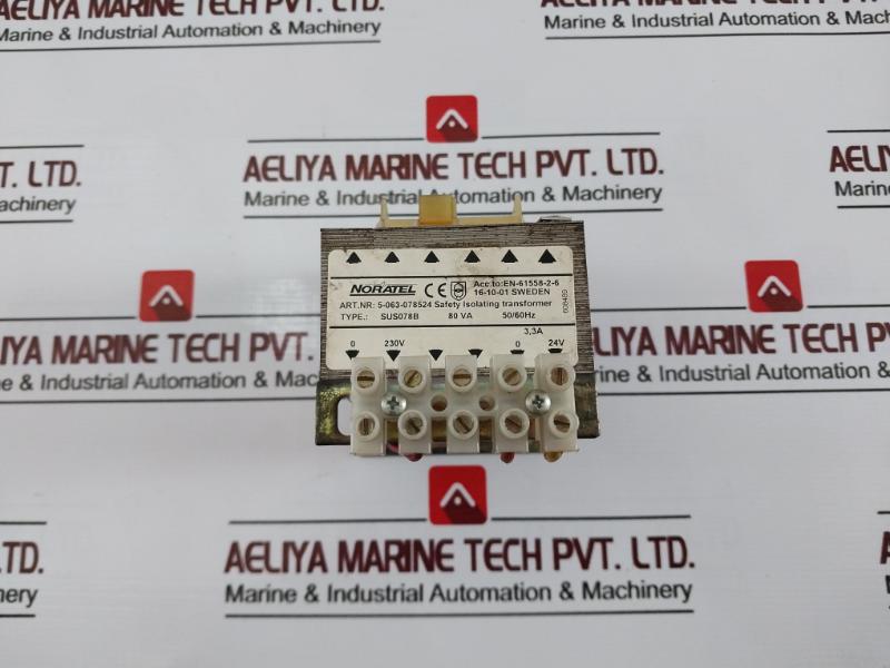 Noratel Sus078b Safety Isolating Transformer 5-063-078524 50/60hz