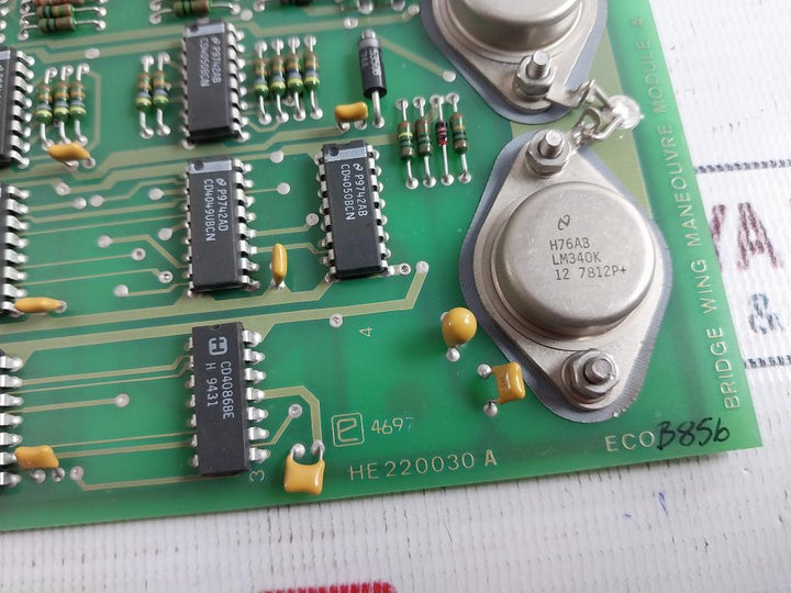 Noraton-norcontrol N-nn 051 Bridge Wing Maneouvre Module A