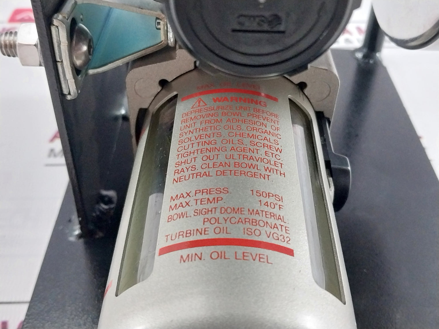 Norbar Torque Tools Lcu1-d Lubro Control Unit Set 0 To 7 Bar 100 X Kpa