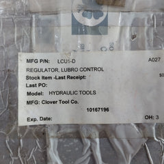 Norbar Torque Tools Lcu1-d Lubro Control Unit Set 0 To 7 Bar 100 X Kpa
