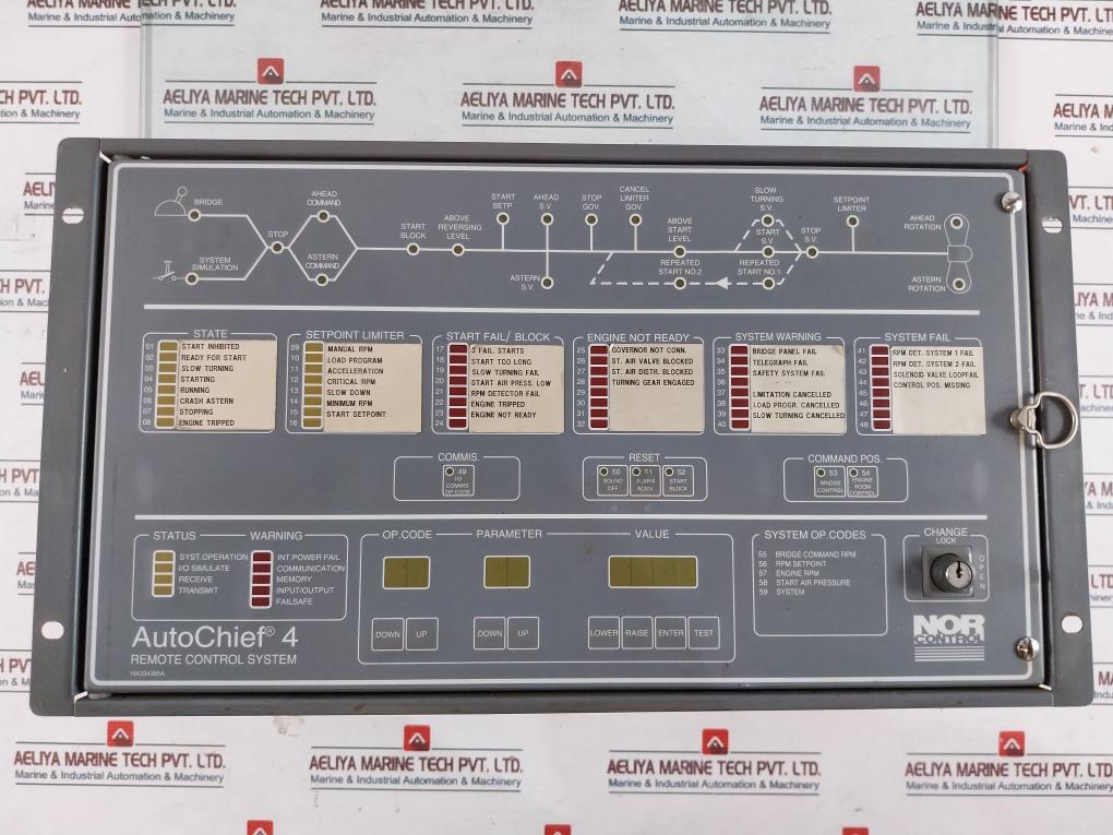 Norcontrol Auto Chief 4 8200022 Remote Control System Ac4 Ecr
