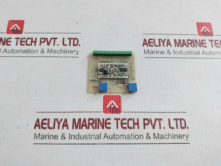 Norcontrol Analog Input Adaptor Pcb Module Nn-832.8