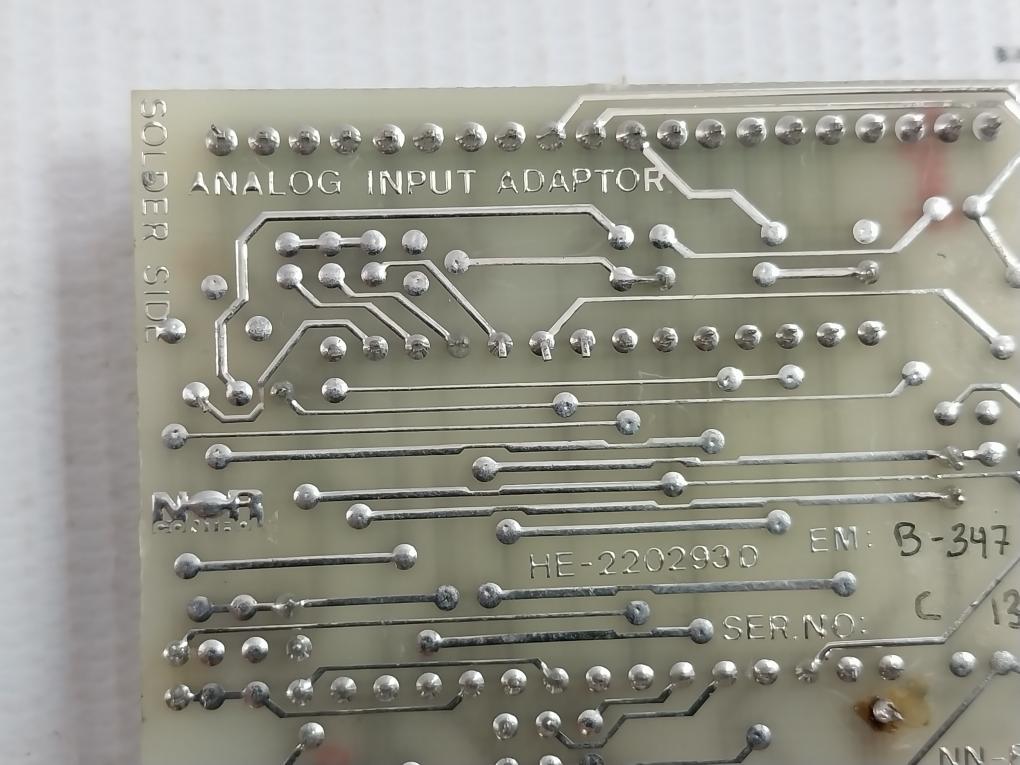 Norcontrol Analog Input Adaptor Pcb Module Nn-832.8