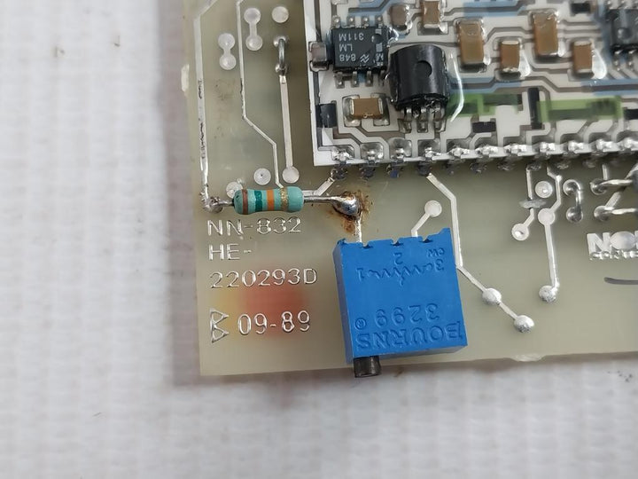 Norcontrol Analog Input Adaptor Pcb Module Nn-832.8