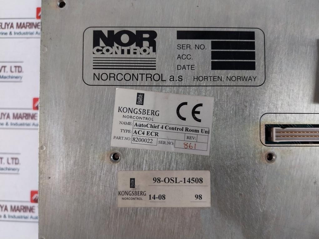 Norcontrol Auto Chief 4 Ac4 Ecr Remote Control System 8200022