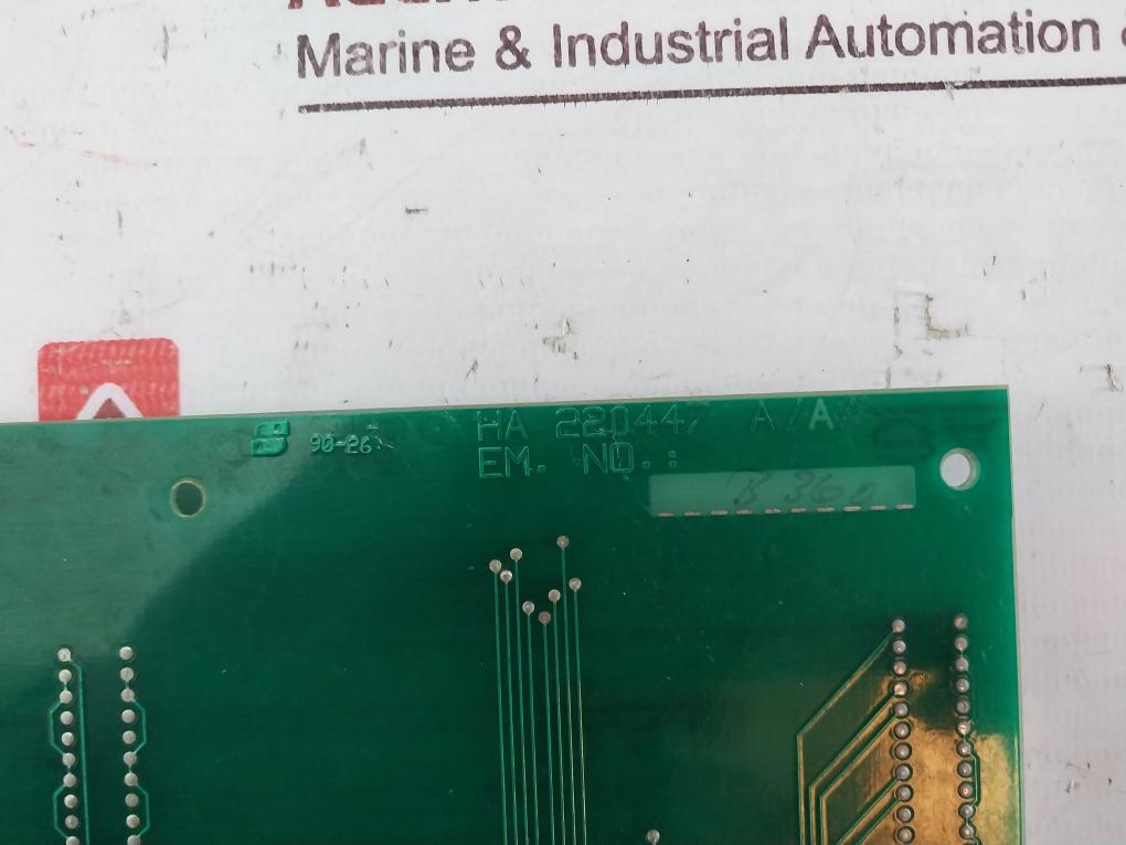 Norcontrol Automation Ha 220447A/A Operator Panel Na 1008.3