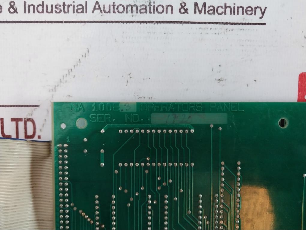 Norcontrol Automation Ha 220447A/A Operator Panel Na 1008.3