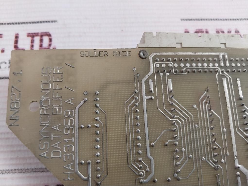 Norcontrol Automation Ha331958 A Asynchronous Data Buffer 94V