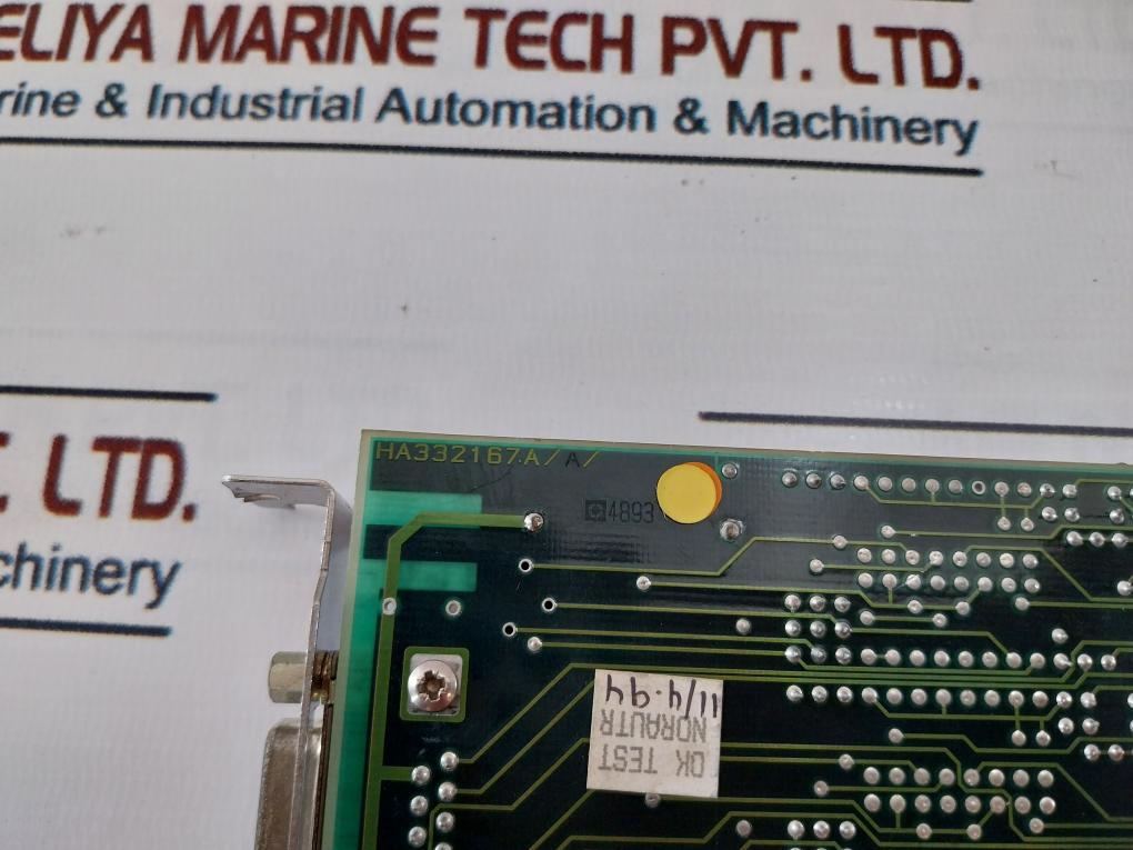 Norcontrol Automation Ha332167A/A/A I/O Serial Interface Power Card