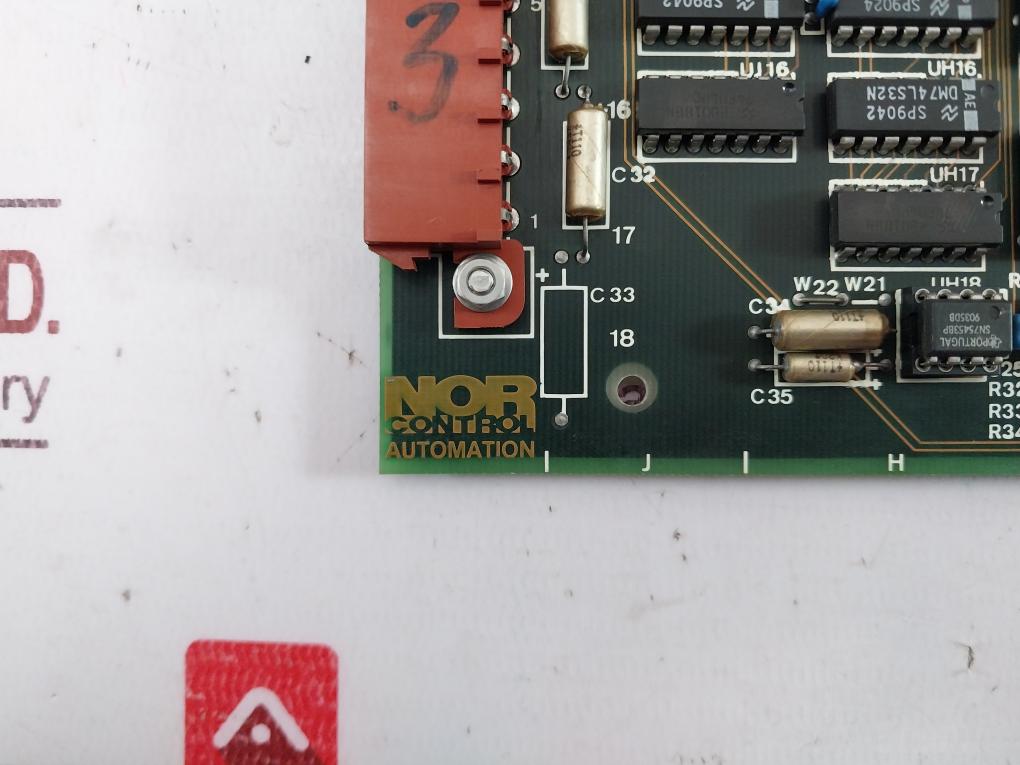 Norcontrol Automation Her 100261H I/O Processor Card Pcb Board Nn-791