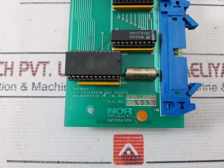 Norcontrol Automation Na-1001 I/O Extension Bus Driver Ha 100001 B/B/C