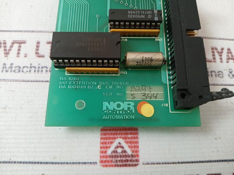 Norcontrol Automation Na-1001 I/O Extension Bus Driver Ha 100001 B/B/C B297