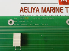 Norcontrol Automation Na 1008.1 Operators Panel