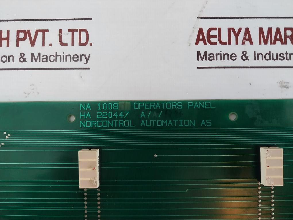 Norcontrol Automation Na 1008.1 Na 1008.1 Operator Panel Ha 220447 A/A B360