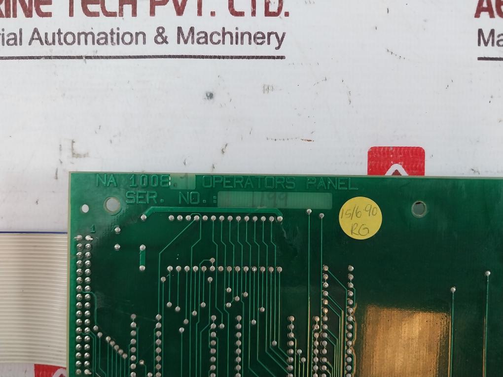 Norcontrol Automation Na 1008.1 Operators Panel Ha 220447 A/A
