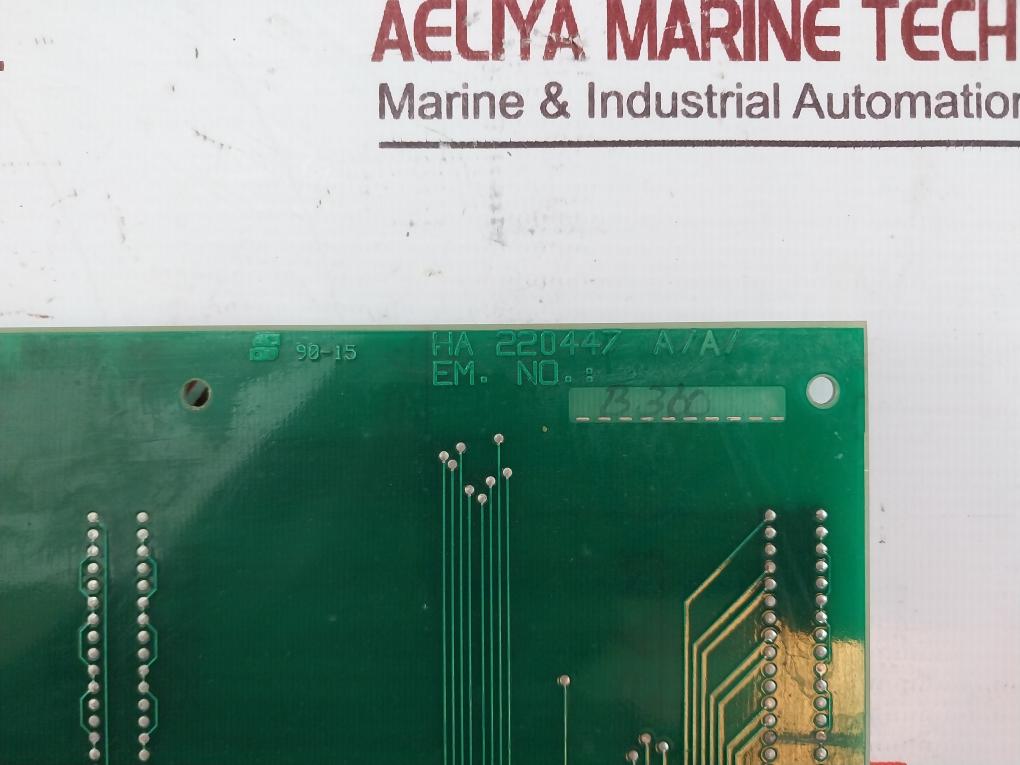 Norcontrol Automation Na 1008.1 Operators Panel Ha 220447 A/A