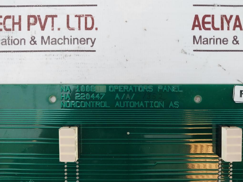 Norcontrol Automation Na 1008.1 Operators Panel Ha 220447 A/A 90-26