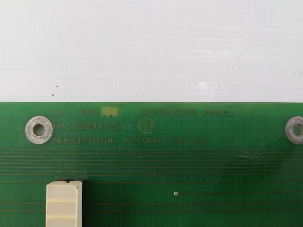 Norcontrol Automation Na 1008.1 Operators Panel Ha 220447B/B/97-02