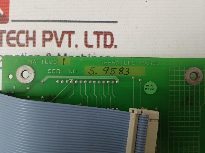Norcontrol Automation Na 1008 1 Operator Panel Au-343 Ha 220447B/B