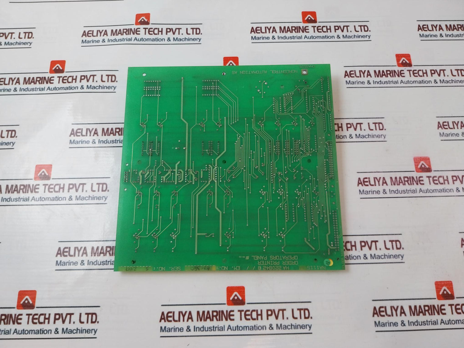 Norcontrol Automation Na1115 Order Printer Operators Panel