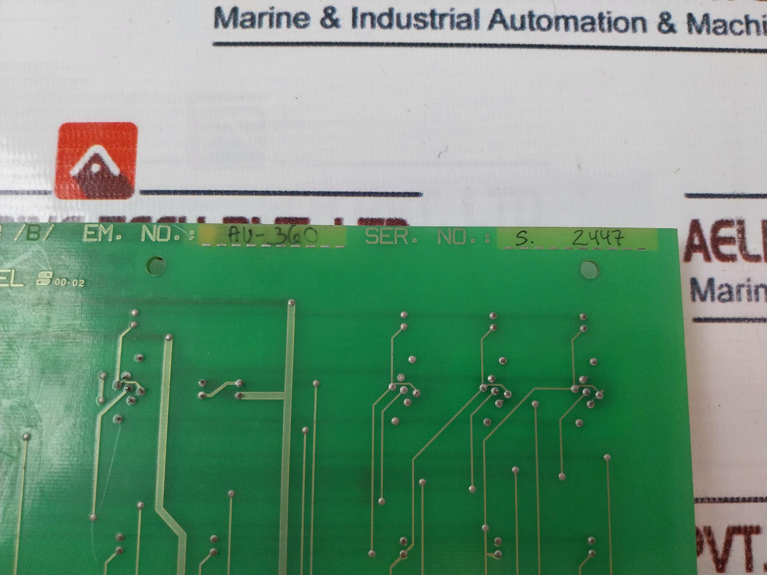 Norcontrol Automation Na1115 Order Printer Operators Panel