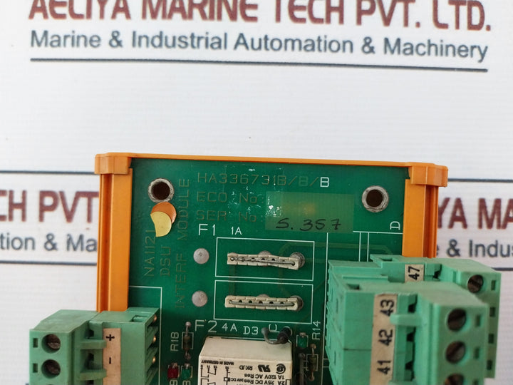 Norcontrol Automation Na1121 Interface Module