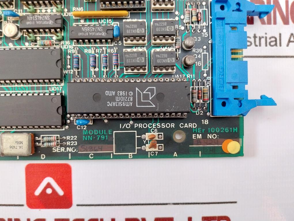 Norcontrol Automation Nn-791.10 I/O Processor Card Her 100261H