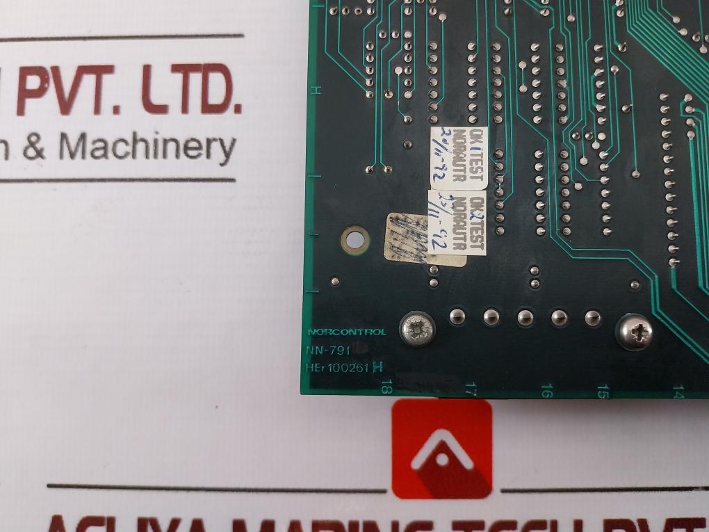 Norcontrol Automation Nn-791.10 I/O Processor Card Her 100261H