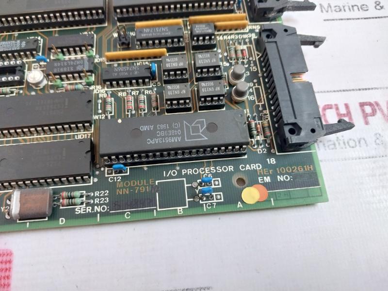 Norcontrol Automation Nn-791.10 I/O Processor Card Her 100261H 49.90