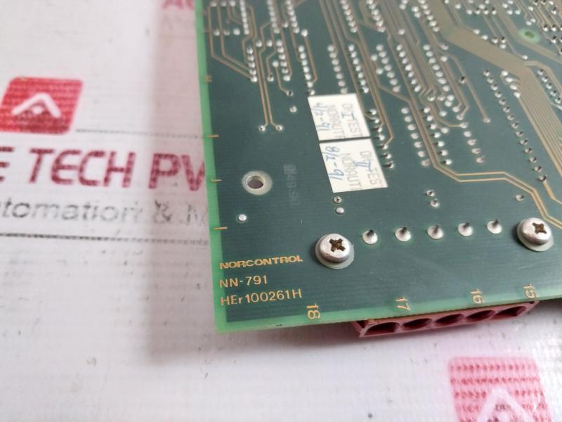 Norcontrol Automation Nn-791.10 I/O Processor Card Her 100261H 49.90