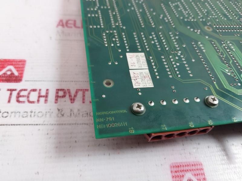 Norcontrol Automation Nn-791.10 Input/Output Processor Card Her 100261H Nn-791