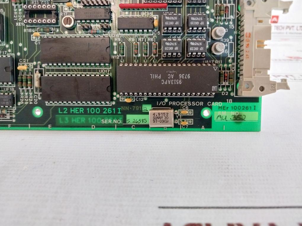 Norcontrol Automation Nn-791.12 I/O Processor Card Her 100261 I Au 352 Sw52101-05