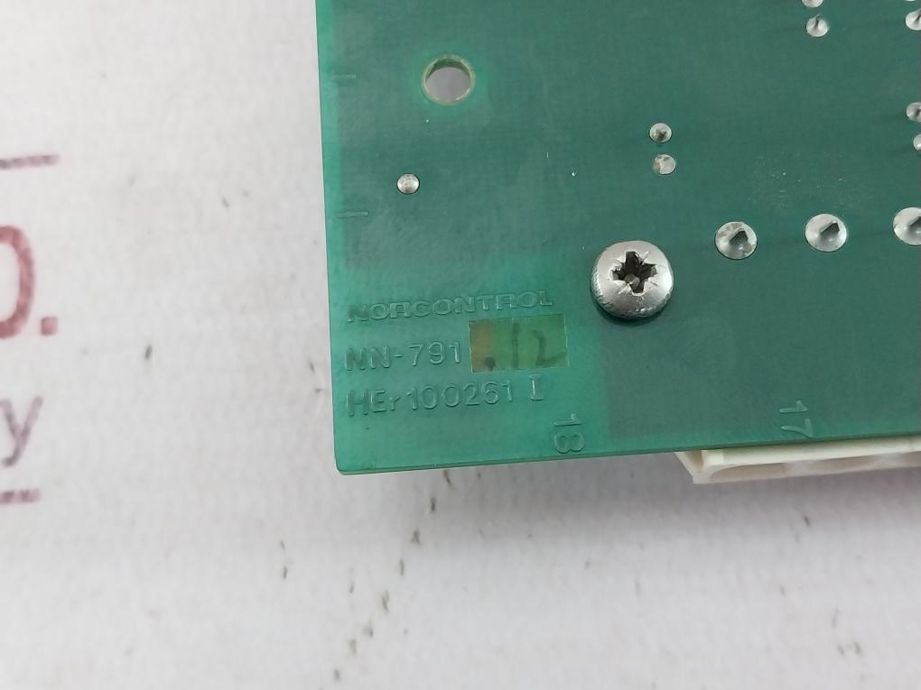 Norcontrol Automation Nn-791.12 I/O Processor Card Her 100261 I Aue-1042 94V-0