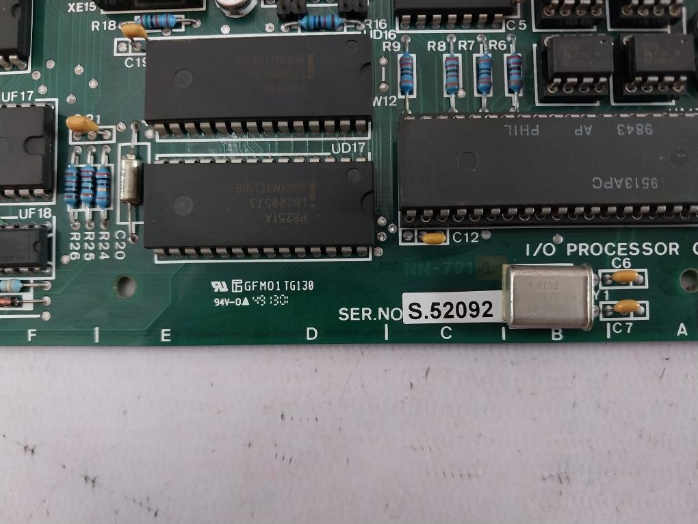 Norcontrol Automation Nn-791.12 I/O Processor Card Her 100261 I Aue-1042 94V-0