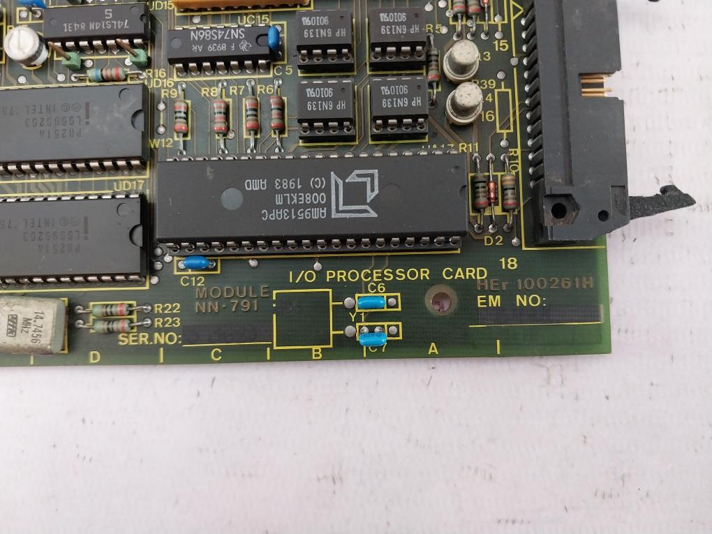 Norcontrol Automation Nn-791 I/O Processor Card Her 100261H
