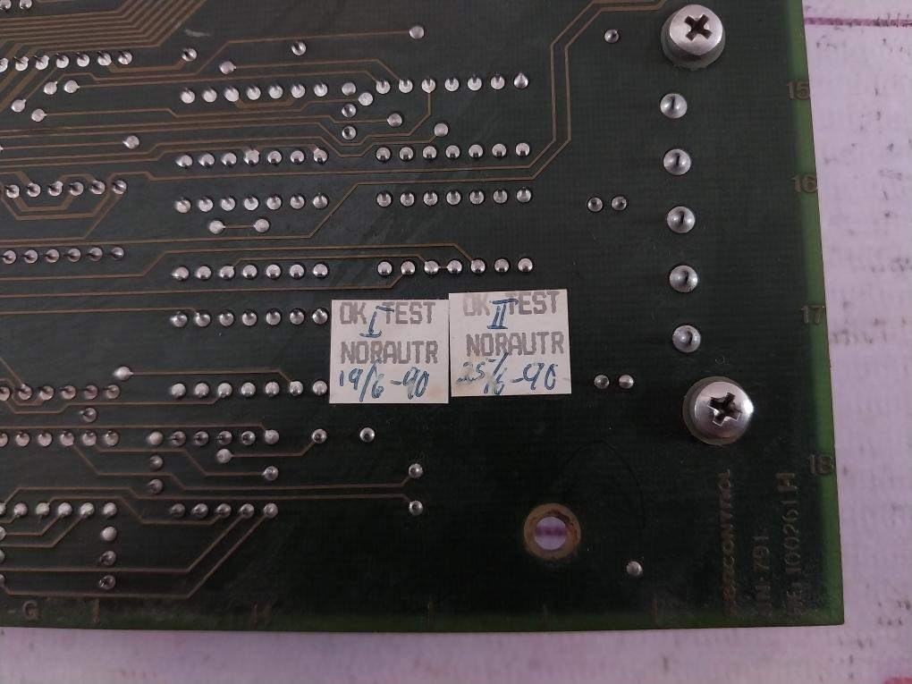 Norcontrol Automation Nn-791 I/O Processor Card Her 100261H