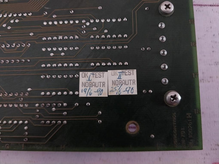 Norcontrol Automation Nn-791 I/O Processor Card Her 100261H
