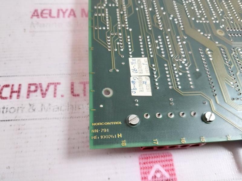 Norcontrol Automation Nn-791 Input Output Processor Card Her 100261H