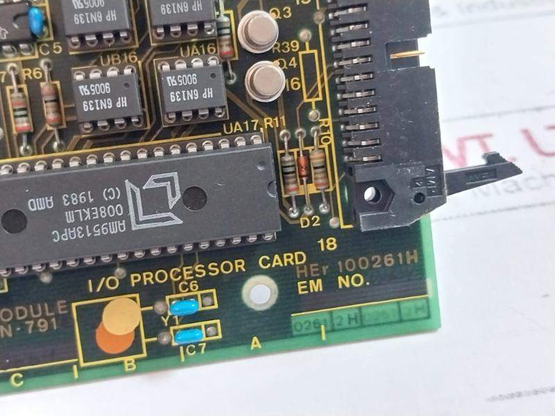 Norcontrol Automation Nn-791 Input Output Processor Card Her 100261H
