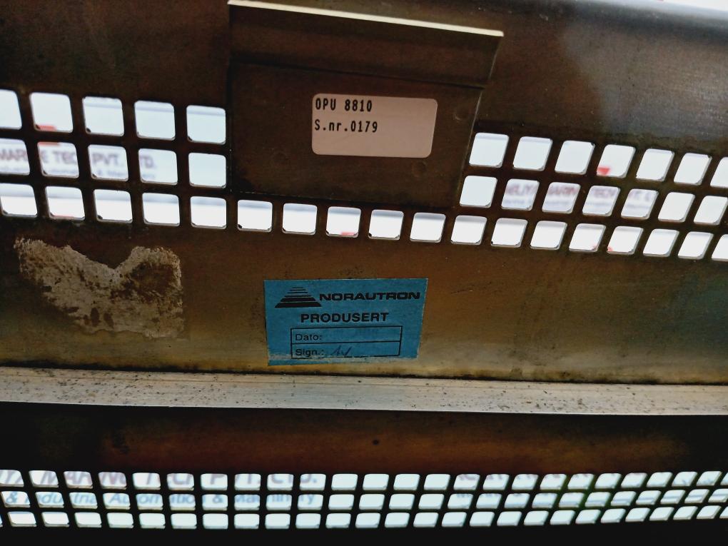 Norcontrol Automation OPU 8810 Order Printer Unit