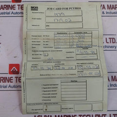 Norcontrol Automation Pcu 8810 Process Control Unit