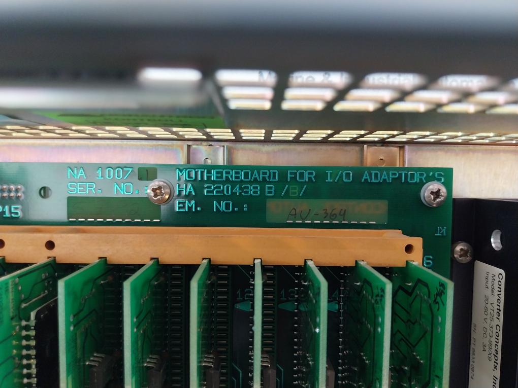 Norcontrol Automation Sau 8810 Signal Acquisition Unit Sw-15201-07