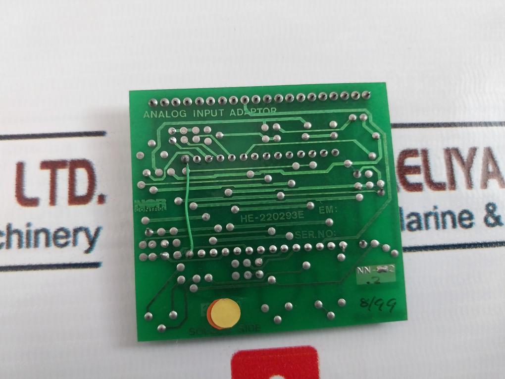 Norcontrol He-220293E Analog Input Adaptor Board Nn-832.2