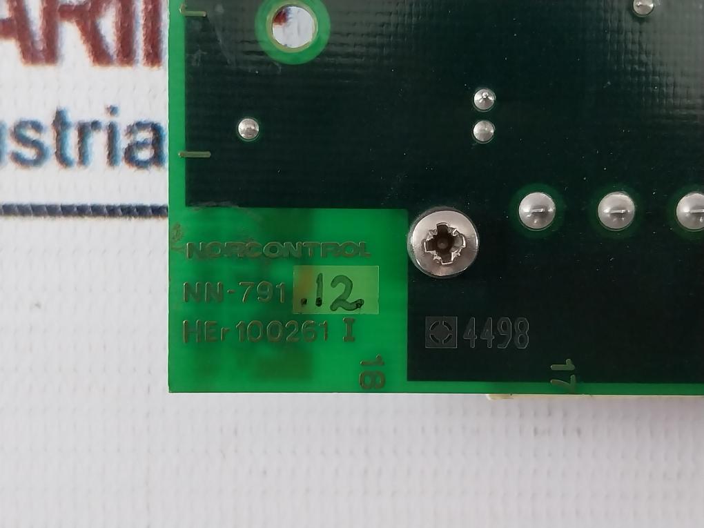 Norcontrol Her 100261I I/O Process Card Nn-791.12