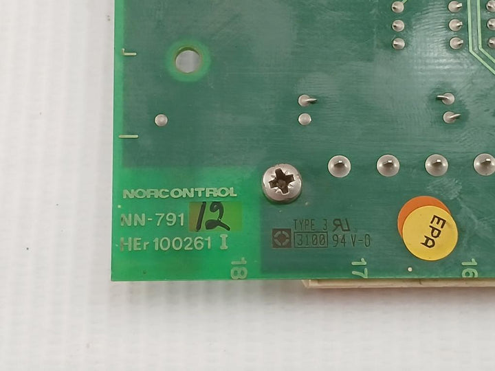 Norcontrol I/O Processor Card Nn-791.12