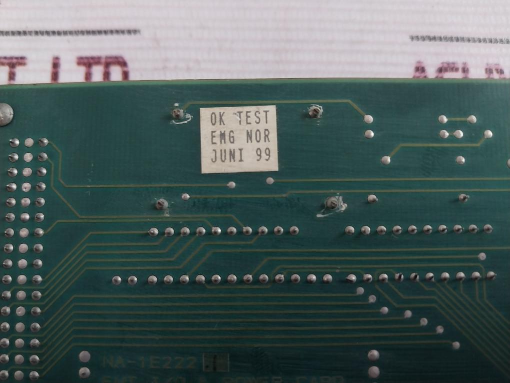 Norcontrol Na-1E222.1 Emt I/O Power Card