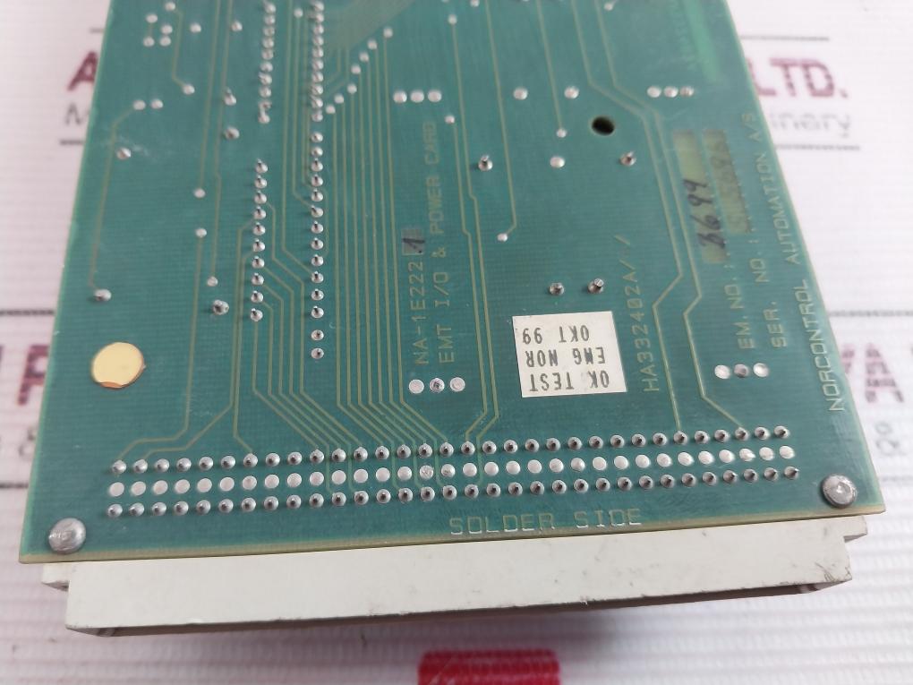 Norcontrol Na-1E222.1 Emt I/O & Power Card