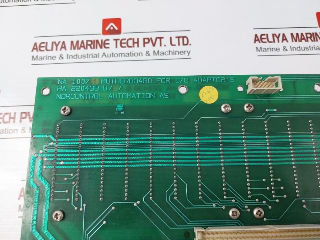 Norcontrol Na 1007.1 Motherboard For Input /Output Adaptor's Ha220438 B/B