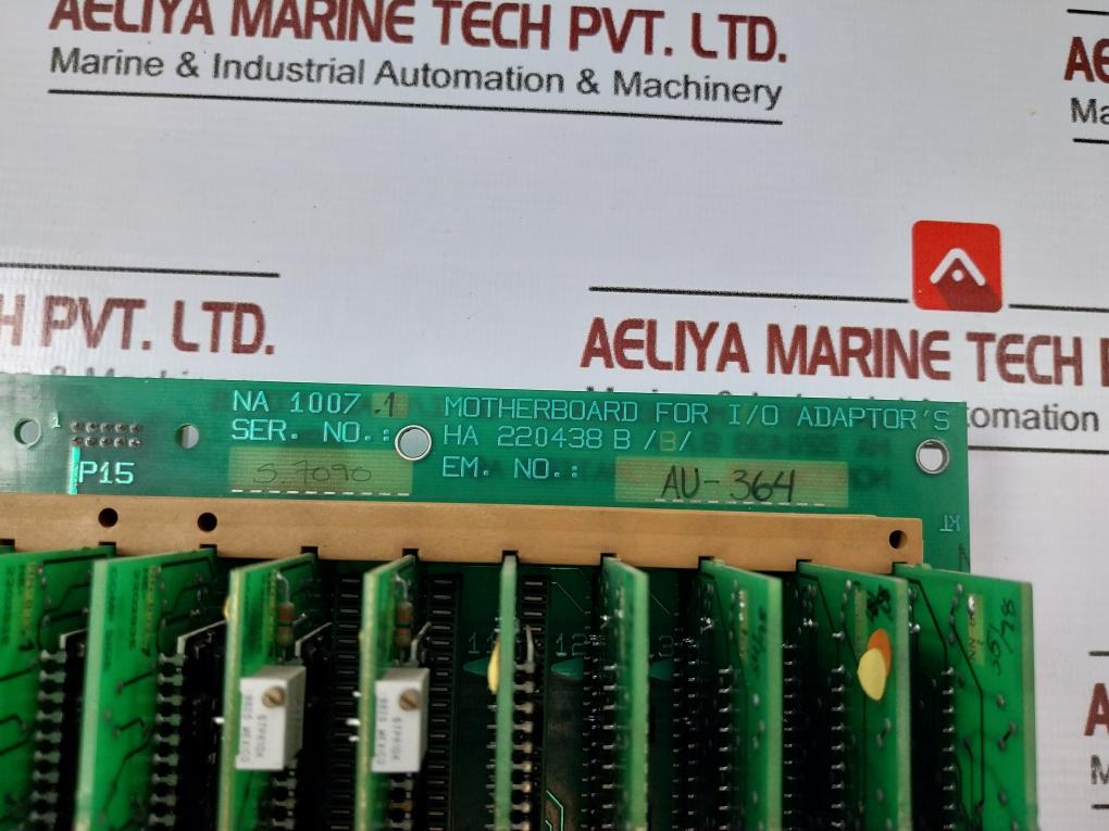 Norcontrol Na 1007.1 Motherboard For Input /Output Adaptor's Ha220438 B/B