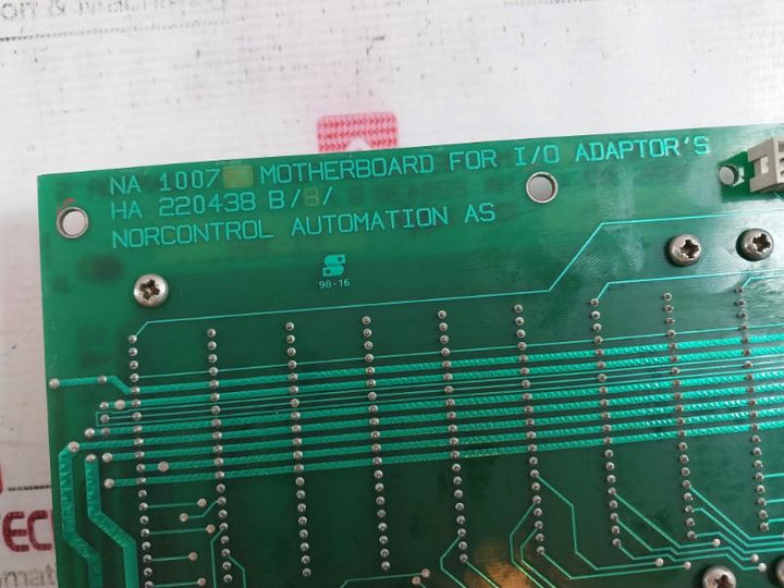 Norcontrol Na 1007.1 Motherboard For I/O Adaptor Au-364